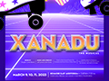  Xanadu Musical poster for Kenmore East production